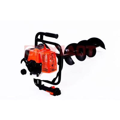 China Professional Portable Earth Auger Gasoline 2-Stroke Auger 48F 62cc High Power Ground Drill 48F for sale