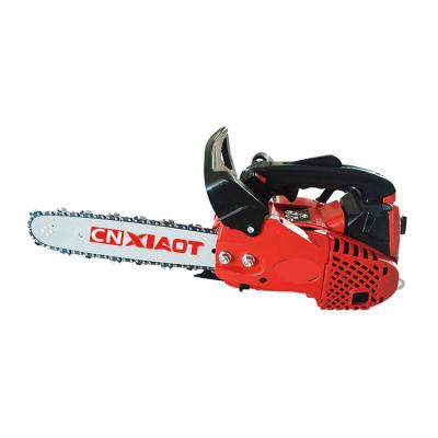 China Small Mini 12 Inch 2-Stroke Gasoline Chainsaw High Performance Portable Logging Saw 25.4cc Logging Tool for sale