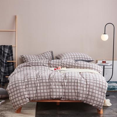 China Nondisposable 100% Cotton Jacquard Knit Luxury 3 Piece Queen Size Duvet Cover Set Duvet Cover Set For Bedroom for sale