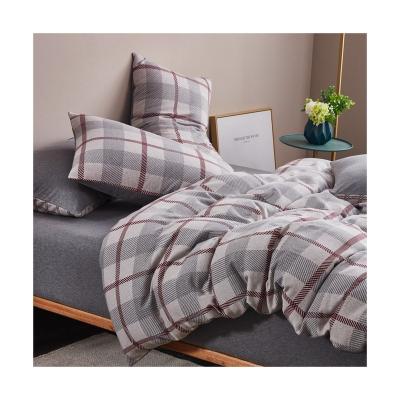 China Customized Cheap Jacquard Knitted Comforter Blanket Bedding Nondisposable Comforter Blanket Plaid Sheet Backing for sale