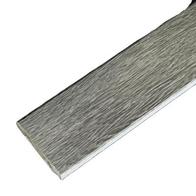 China Grace Factory direct sale New Design Products composite wood indoor flooring accessories wooden skirting line for sale