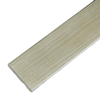 China Grace Most Popular Fancy customized composite waterproof wood flooring wood line skirting for sale