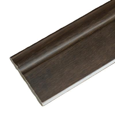 China Modern Wall Decoration Manufacturer Easy Install indoor composite flooring wood skirting line floor skirting board for sale