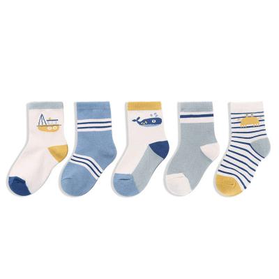 China Lovely QUICK DRY Soft Warm Cotton Cartoon Kids Baby Socks for sale