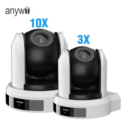 China HD Group Video Conferencing LIVE Steaming Boardcasting Anywii Optical 10x Ptz Zoom USB Webcam Conference Room Camera Meeting Conference Webcam with Remote Control for sale