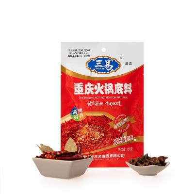 China 2020 SANYI Wholesale Halal Food Factory Supply Beef Tallow Hotpot Seasoning Cooking 300g for sale