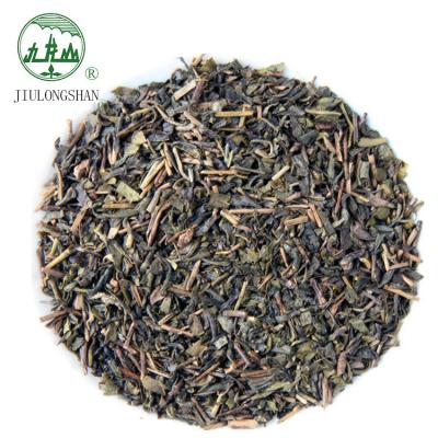 China Te Verde Reputation Good Tea Chun Mee Fresh Chunmee Green Tea Loose Powder Organic Chinese High Quality for sale