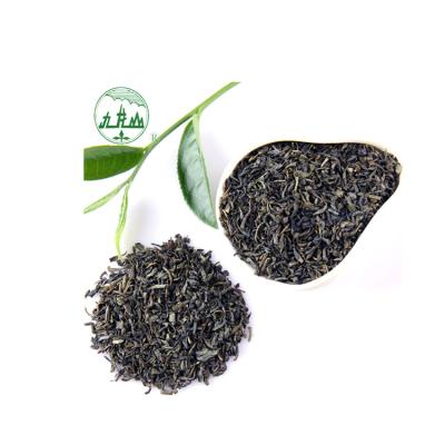 China Loose tea Te Verde Chun Mee Material supply green tea without inclusion from Kenyan Tea Exporters 9371A for sale