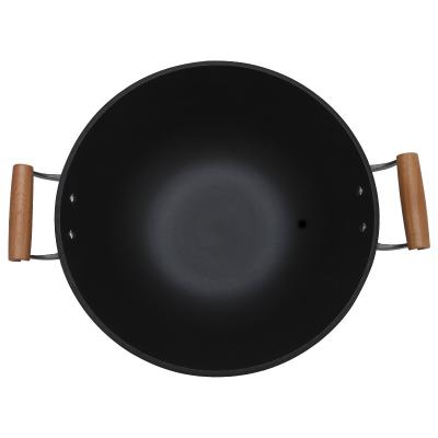 China IMESH Fashion Sustainable Carbon Steel Cooking Commercial Portable Gas Saucepot for sale