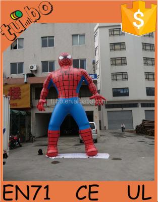 China 0.20mm PVC | spiderman superhero,spiderman helium 0.3mm pvc balloon in flyinng,inflatable spiderman for sale