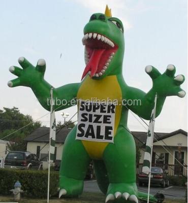 China Advertising of giant inflatable dinosaur fixed animal model costume for sale