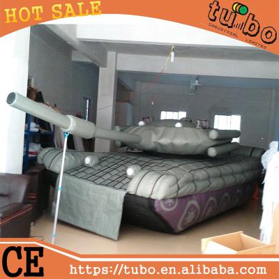 China For Decoration Hot Sales Advertising Giant / Big Inflatable Tank , Inflatable Tank Replica for sale