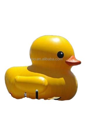 China hot sale 210D oxford fabric or PVC cheap giant inflatable promotion yellow duck for advertising for sale