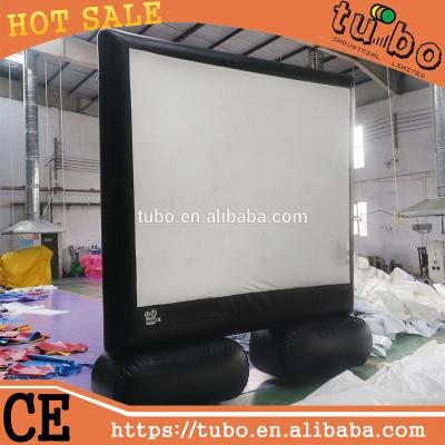 China Activity or promotion use home theater outdoor movie projector,inflatable TV floding screen for sale for sale