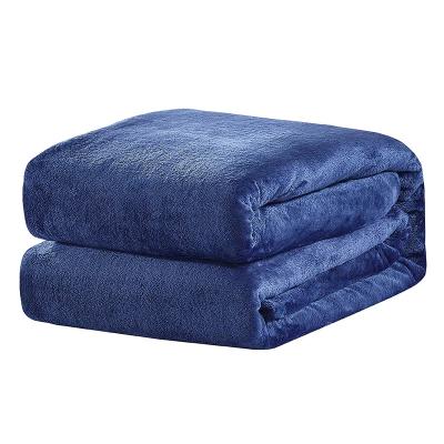 China PORTABLE High Quality Embossed Thick Flannel Fleece Blankets Winter Bedding Blanket for sale