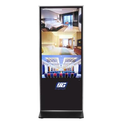 China 55 inch lcd indoor digital signage display machine android wifi indoor contact advertising display for sale