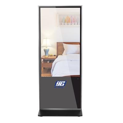 China 55 Inch Indoor Digital Signage Usb Wall Mount Android LCD Advertising Player for sale