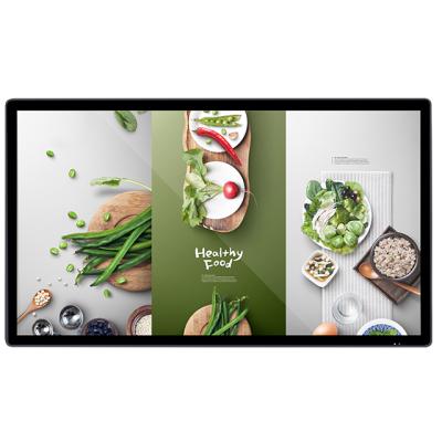 China Advertising Wall Mounted 55 Inch LCD Commercial Advertising Display Screen for sale