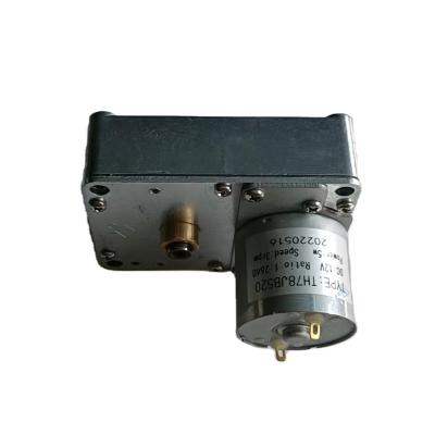 China Electric regulating valve TH78JB520-4 Dc motor 78mm in length and 60mm in width flat shaft for sale