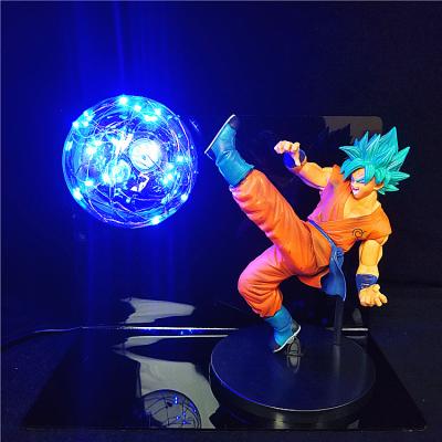 China Illumination Japanese anime hand-made creative led table lamp luminous PVC toy for sale