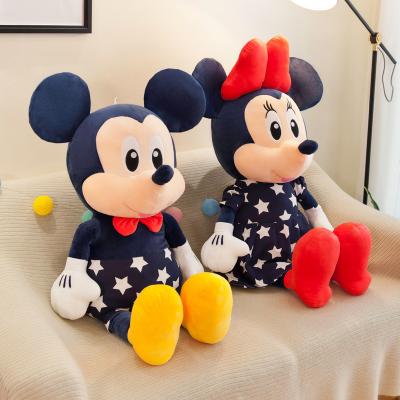 China Plush Minnie Mickey plush toy doll wholesale couple doll children pillow doll 35-135cm for sale