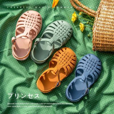 China Baby Girls Summer Soft Sole Slippers Lightweight Jelly Kids Children Princess Shoes Cute Non-slip Comfortable Light Sandals for sale