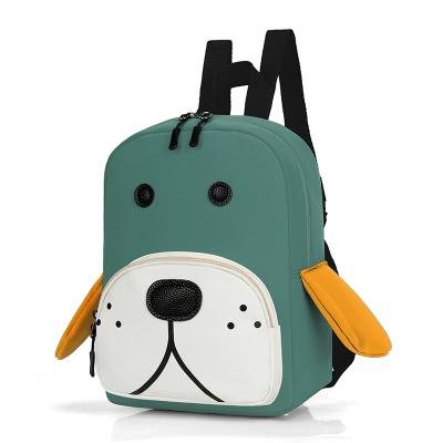 China Lovely Animal Kindergarten Children Anti Shoulder Waterproof Cute Daily Lost Pack Bag Boo 3D Cartoon Dog School Backpack for sale