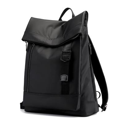 China Wholesale Custom Large Laptop Backpack Solid Color Nylon Shoulder Bag Waterproof Nylon Laptop for sale