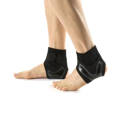 China Safety Ankle Support Gym Wear Resistant Adjustable Elastic Running Protect Foot Bandage for sale