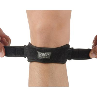 China Wear Resistant Adjustable Knee Support Brace Stabilizer Neoprene Patella Retinaculum Belt for sale