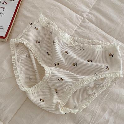 China Antibacterial wholesale panties seamless underwear for women panties mix lady cotton print panties for sale