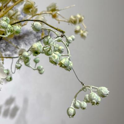 China Various kind of indoor decoration hot sale creative blue beige dandelion flower artificial bouquet for living room for sale