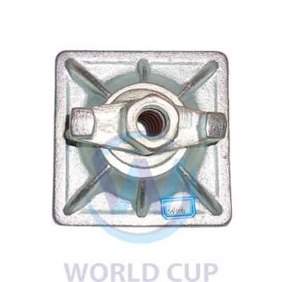 China Construction Mivan Concrete Formwork Accessories Tie Rod Wing Nut For Building Materials for sale