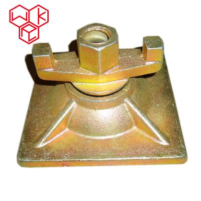 China Chinese Supplier Concrete Construction Formwork Pivot Wing Nut Aluminum Steel Flange for sale