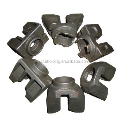 China Building Construction Ringlock Scaffolding Accessories Ringlock Ledger End for sale