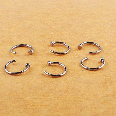 China Cute Body Jewelry ASTM F136 Titanium Piercing Jewelry 0.8*10mm Piercing Jewelry 0.8*8mm for sale