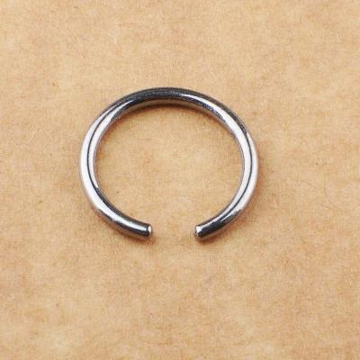 China Cute Curved Barbells Rings ASTM F136 Titanium Diameter 16G Length 8-10mm Length 8-10mm Body Piercing Jewelry Internally for sale