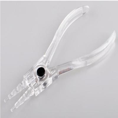 China Punk Clear Acrylic Piercing Plastic Pliers Disposable Tool Ring Opener for sale