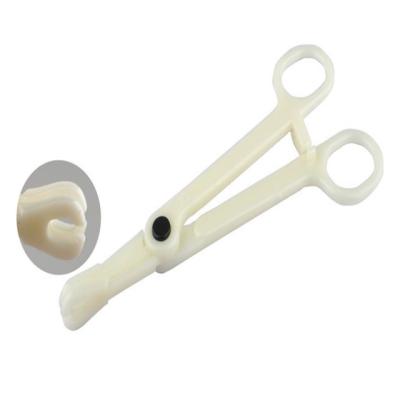 China Punk Safe Piercing Disposable Navel Slotted Clamp for sale