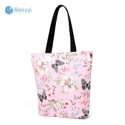 China OEM Manufacturer Cotton Handled Shopping Fashion Beach Bag Canvas Custom Tote Bags for sale