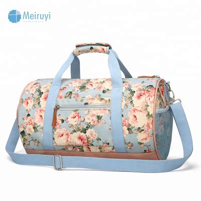 China exercise & High quality sports pocket design fashion fitness new arrivals custom printed waterproof duffle gym bag for sale