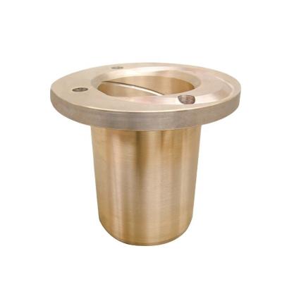 China Building Material Shops Skillful Manufacturer Cnc Machining Of Small Brass Bush High Precision For Lathe Parts for sale