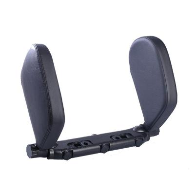 China Luxury Leather Car Business/Accessories Cushion Head Pillow Adjustable Car Neck Rest Pillow Car Headrest Pillow for sale