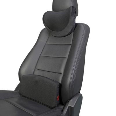 China Breathable and Comfortable Auto Car Accessories Seat Support Pillow Neck Waist Support Lumbar Back Car Neck Pillow for sale