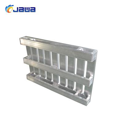 China Factory Direct Double Faced Carbon Steel Stainless Steel Aluminum Stacking Pallets for sale