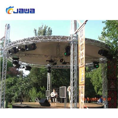 China Ower at the start and higher in the end HOT ACH-shape pin square truss and cheaper price aluminum circle truss for sale for sale