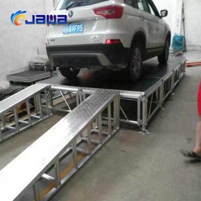 China Aluminum Exihibition Truss Stage , Movable Stage Platform With CE TUV SGS For Band / Concerts / Events / Music for sale