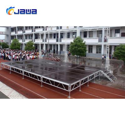 China Exihibition Hot Sale Truss Aluminum Stage Platform / Stage Truss Backdrop Frame for sale