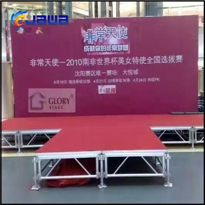 China Aluminum Exihibition Small Stage / Wedding Stage Decoration / Stage Truss for sale