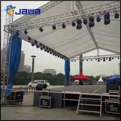 China Durable Aluminum Exihibition TUV Arch Roof Truss Stage For Outdoor Event Exhibition for sale